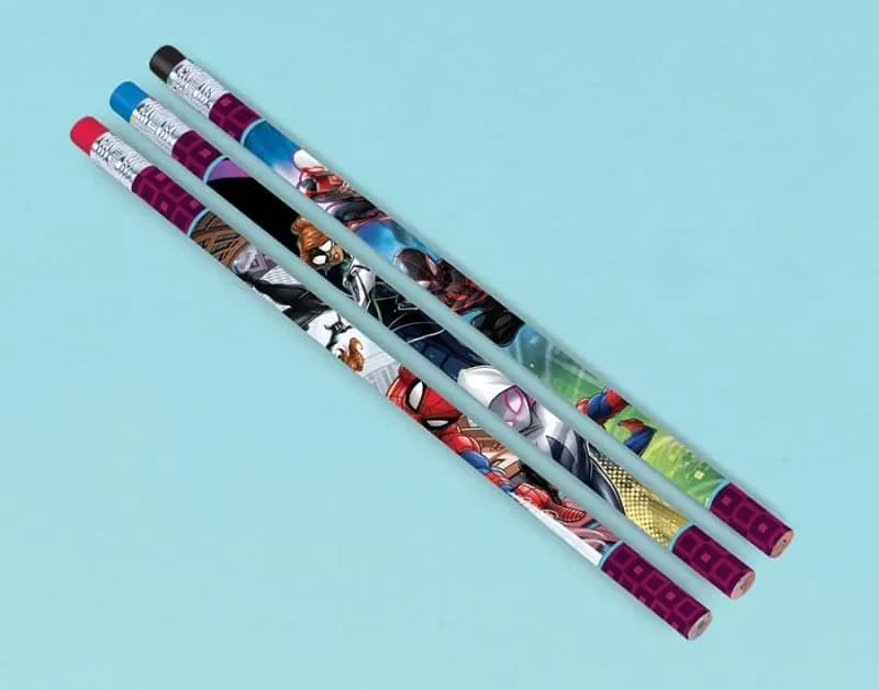 Spider-Man Webbed Wonder Pencils (23.8 cm) – Pk 12