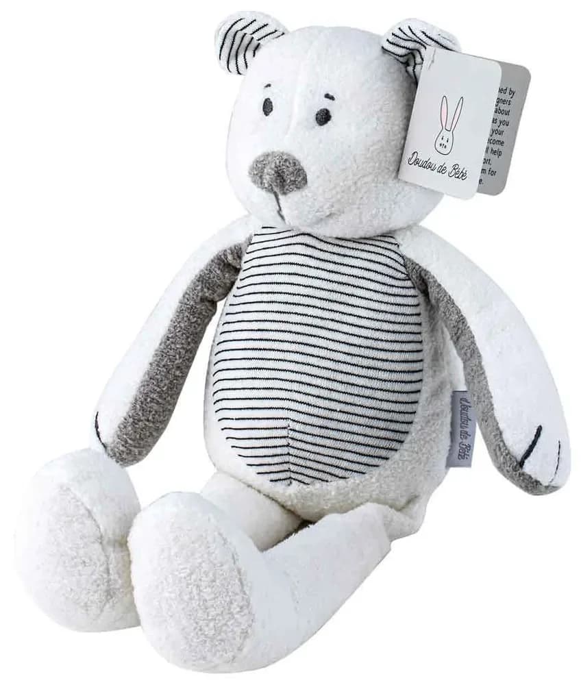 Striped Plush Bear