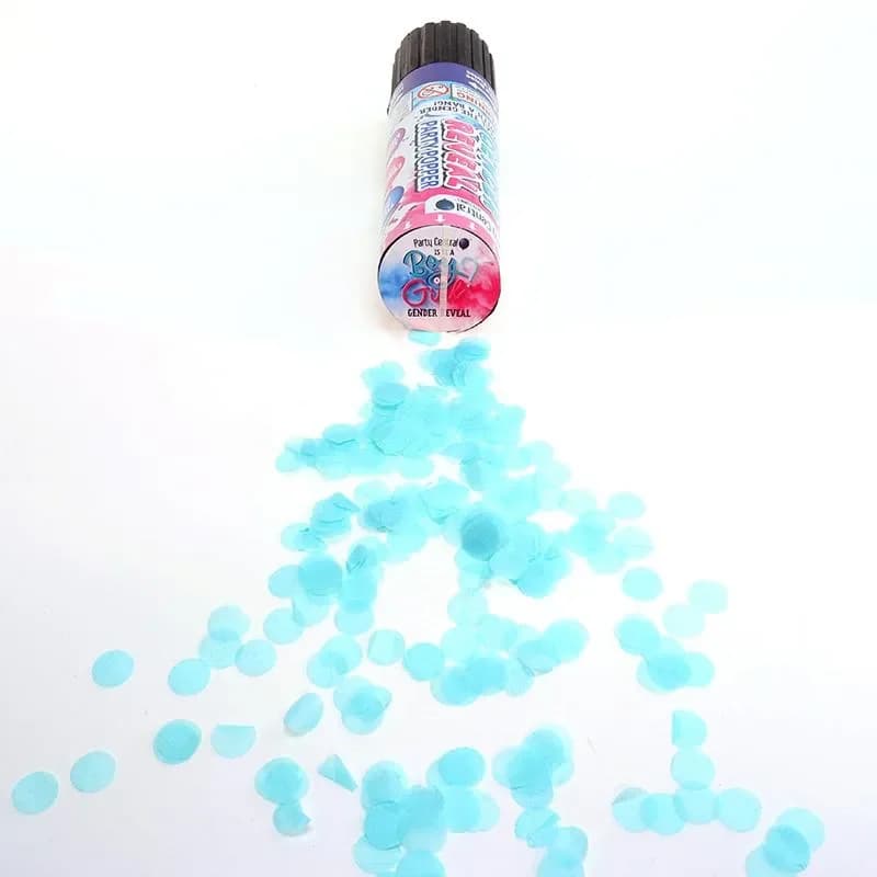 Gender Reveal Party Poppers (20cm) - Pk3