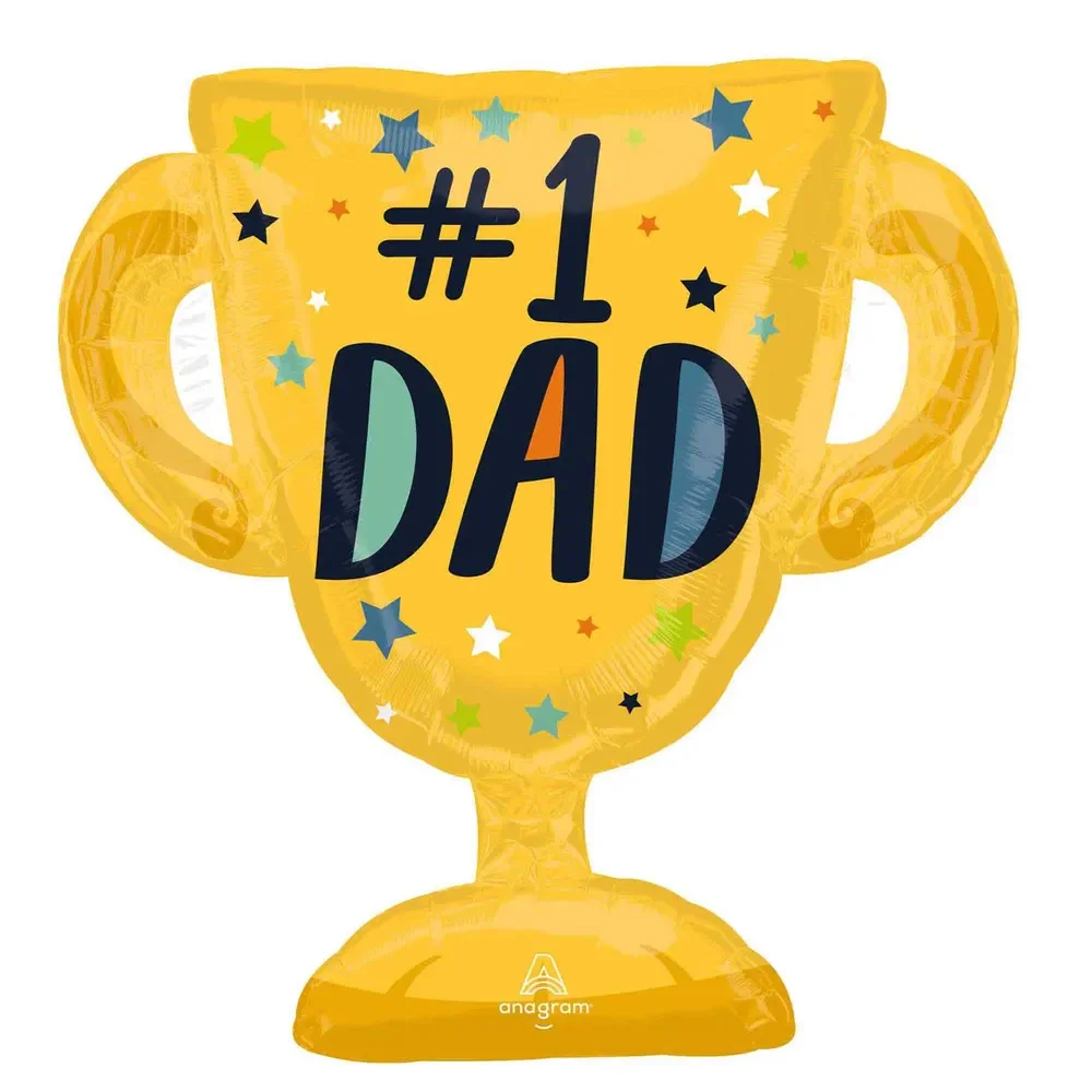 #1 Dad Trophy Balloon (76 cm)