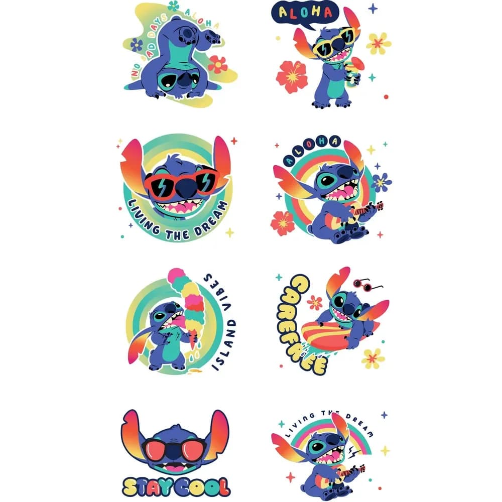 Lilo & Stitch Tattoo Fav 8 Pack