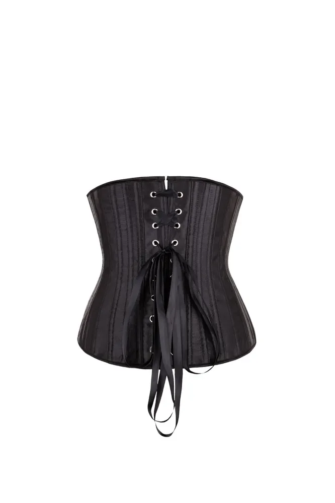 Adults Black Underbust Corset