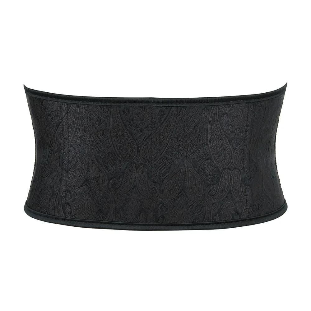 Adults Black Waist Cincher Corset Belt