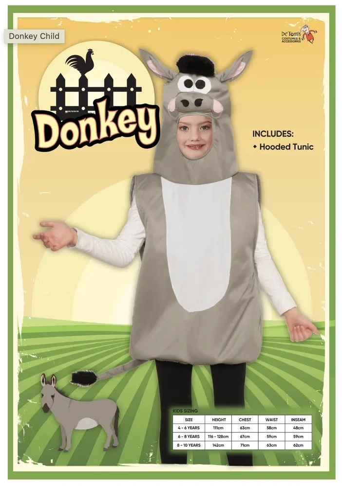Donkey Costume