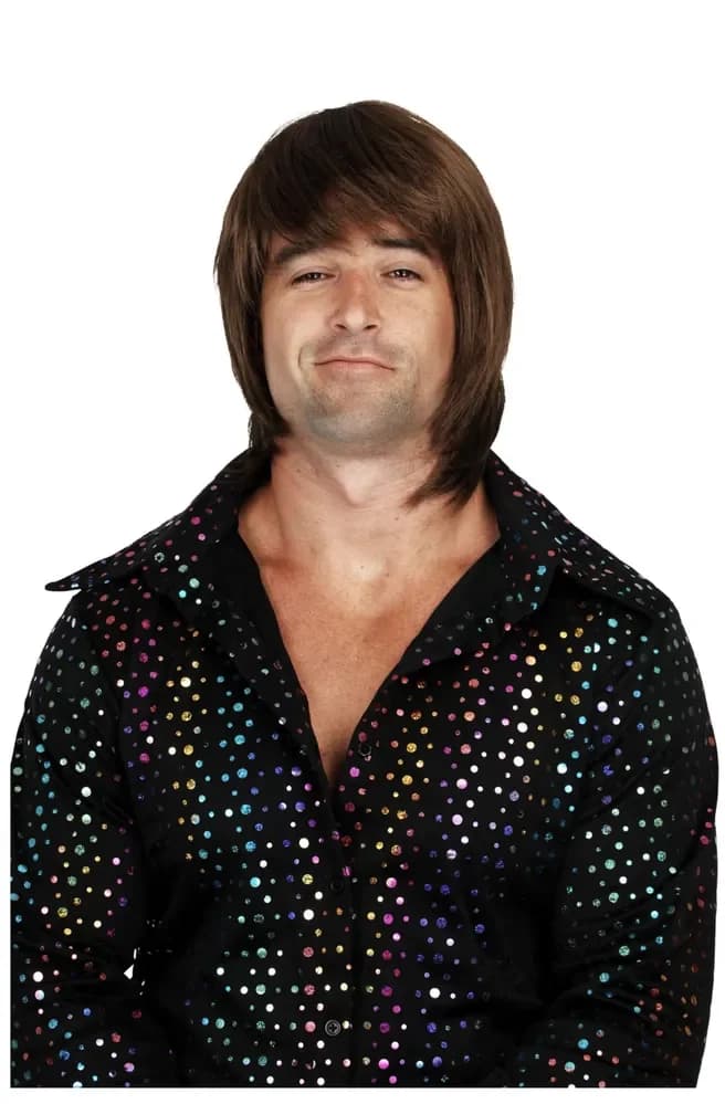 Greg Short Brown Wig