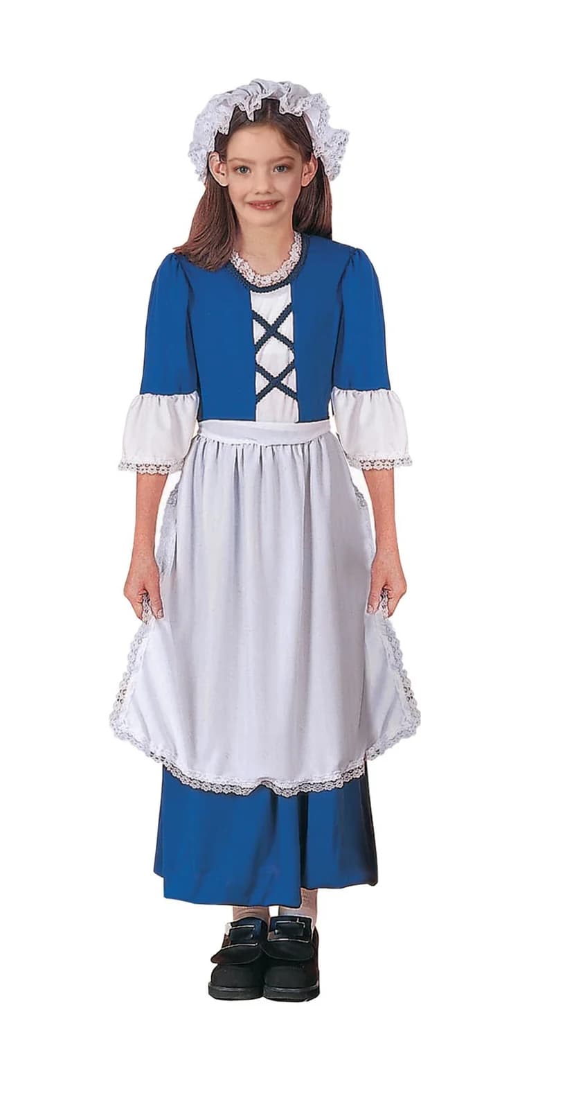 Kids Colonial Girl Costume
