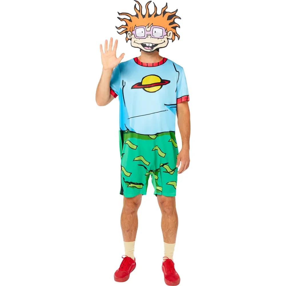 Rugrats Chuckie Costume - Mens Medium 14+