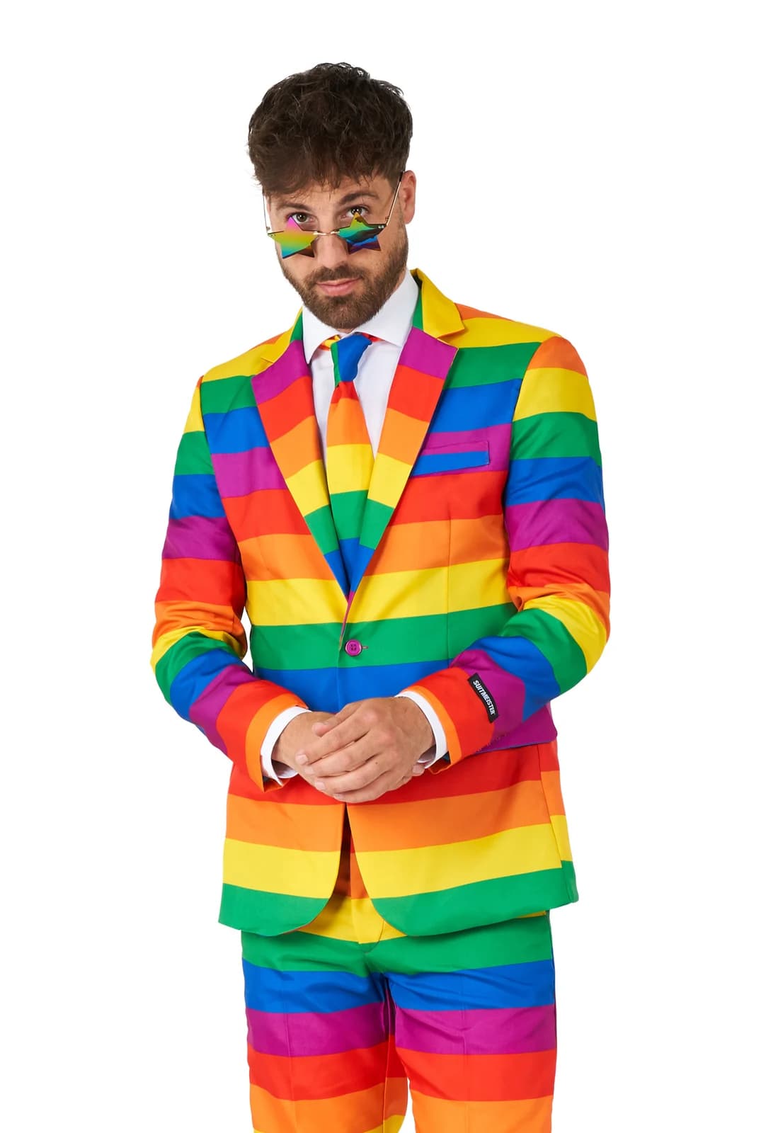 Adults Rainbow Suit, view 3