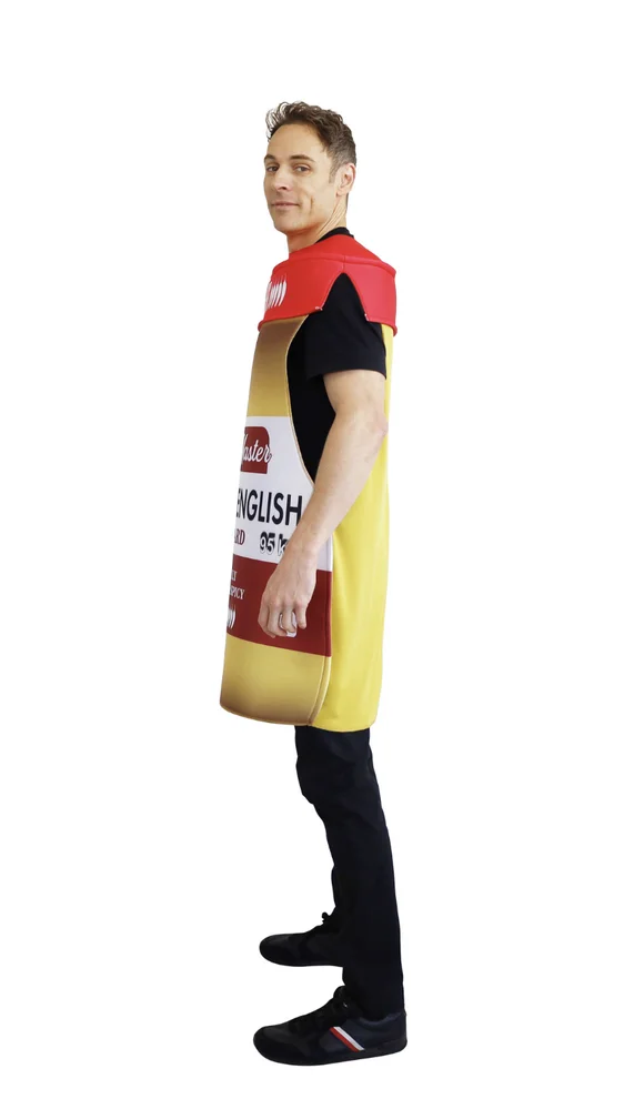 Hot Mustard Sauce Costume – Adults