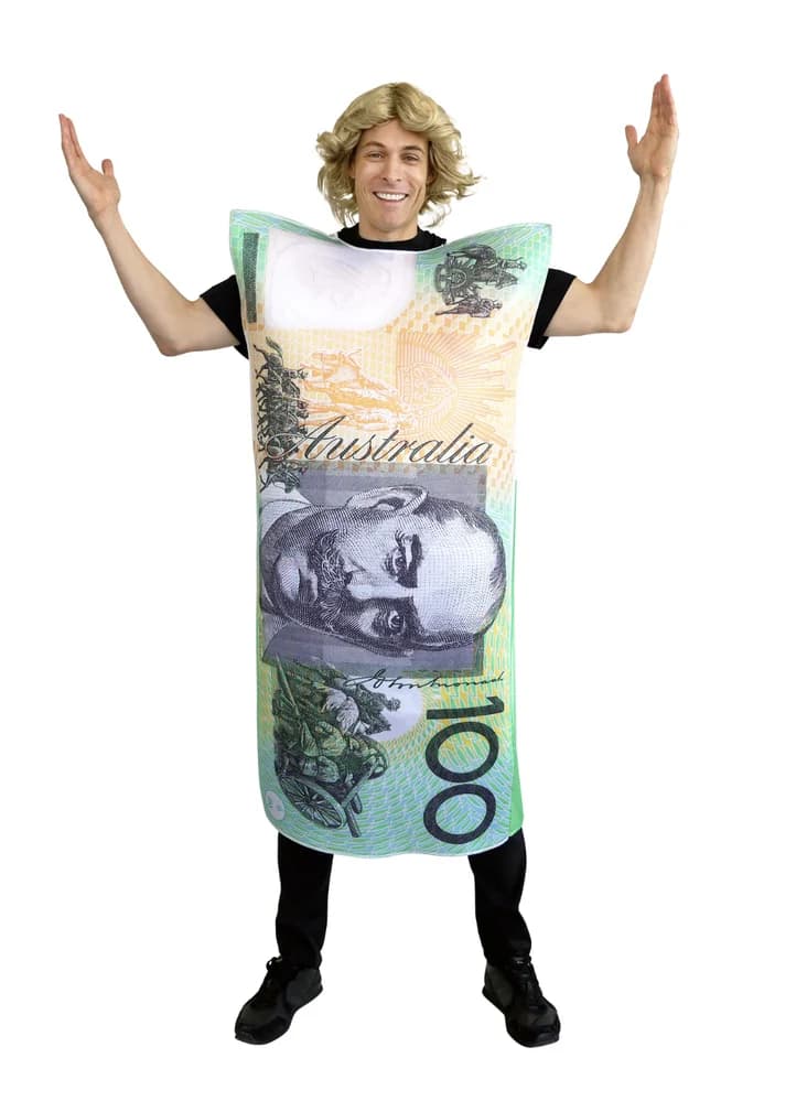 The Aussie $100 Note Costume (One Size)