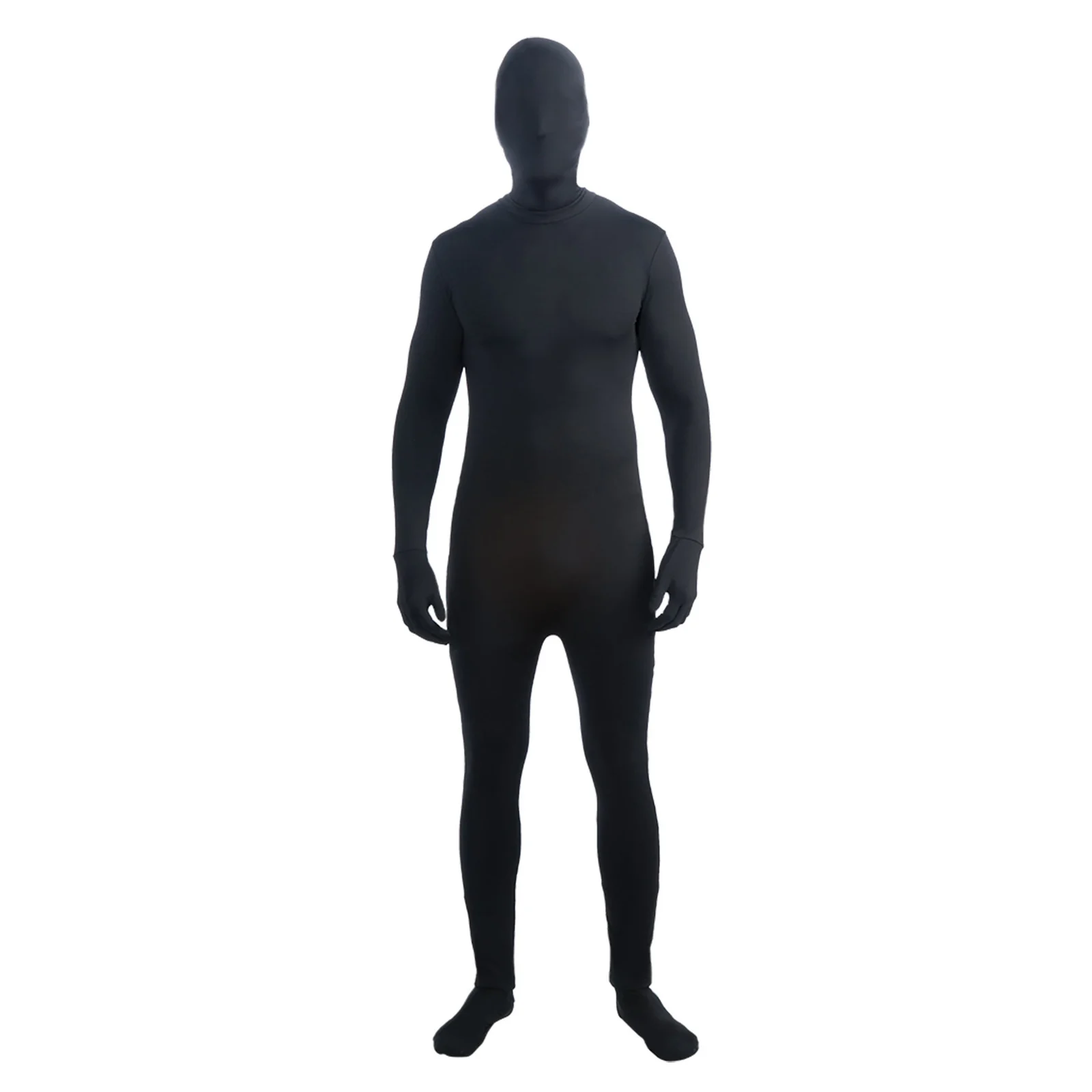 Adults Black Invisible Man Costume