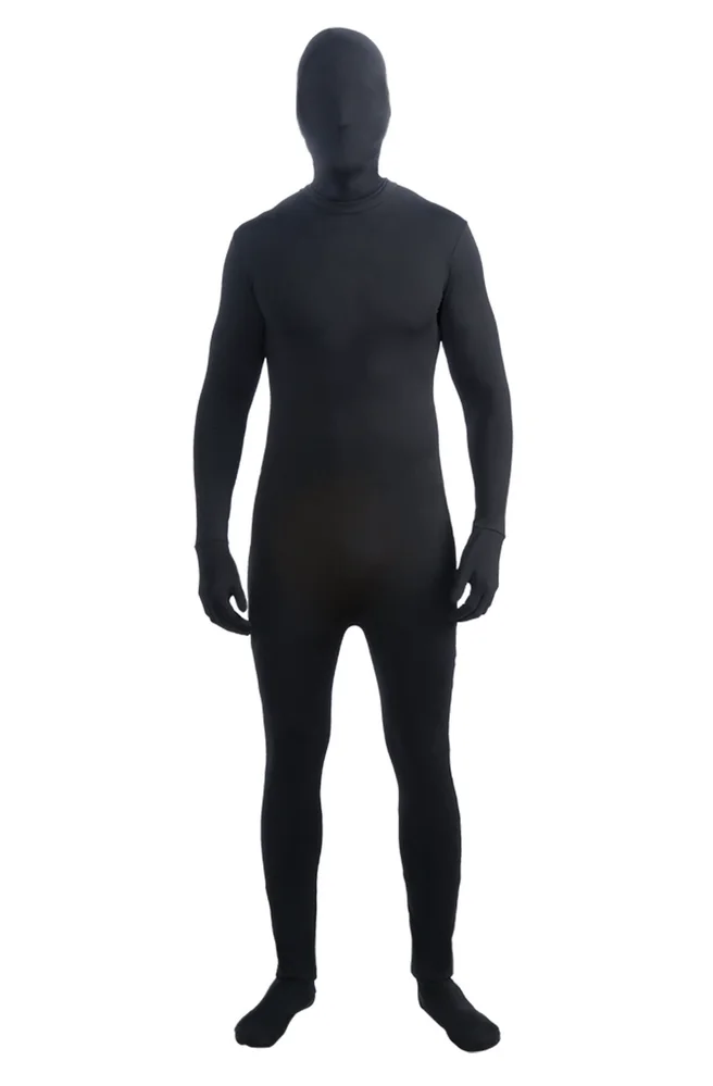 Invisible Man Costume – Adults Black XL