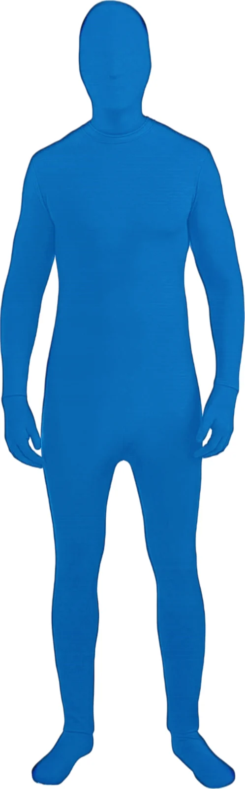 Adults Blue Invisible Man Costume, view 2