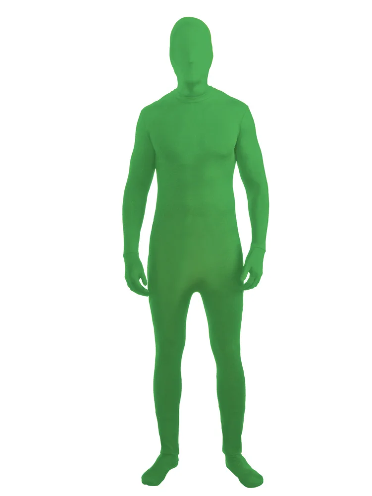 Invisible Man Green Costume – Adults XL