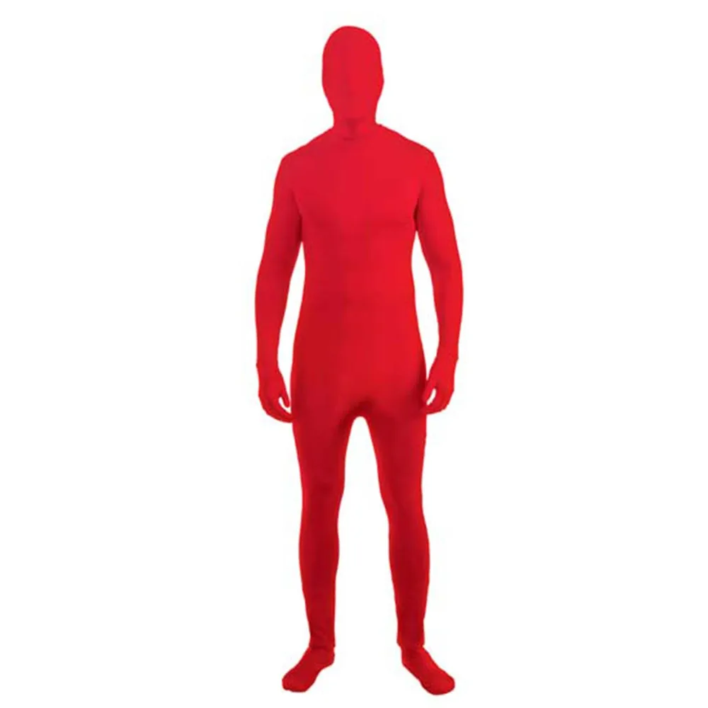 Adults Red Invisible Man Costume