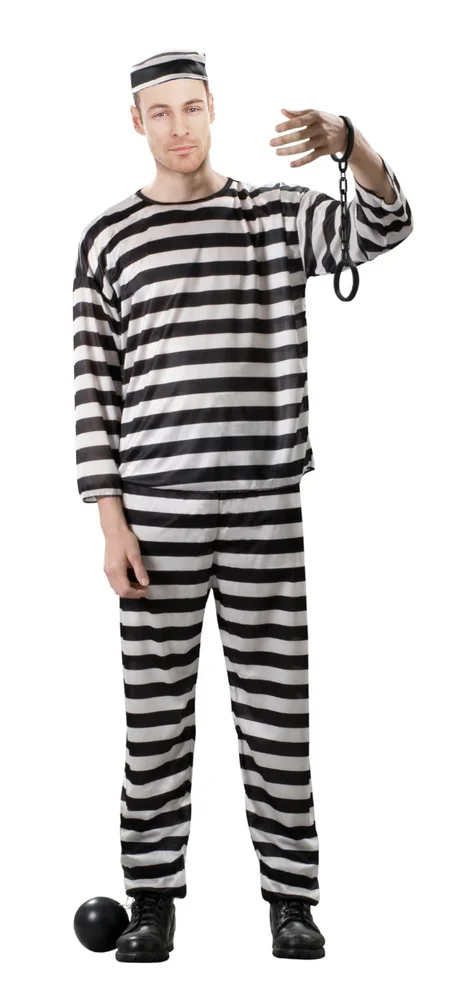 Prisoner Costume – Adults
