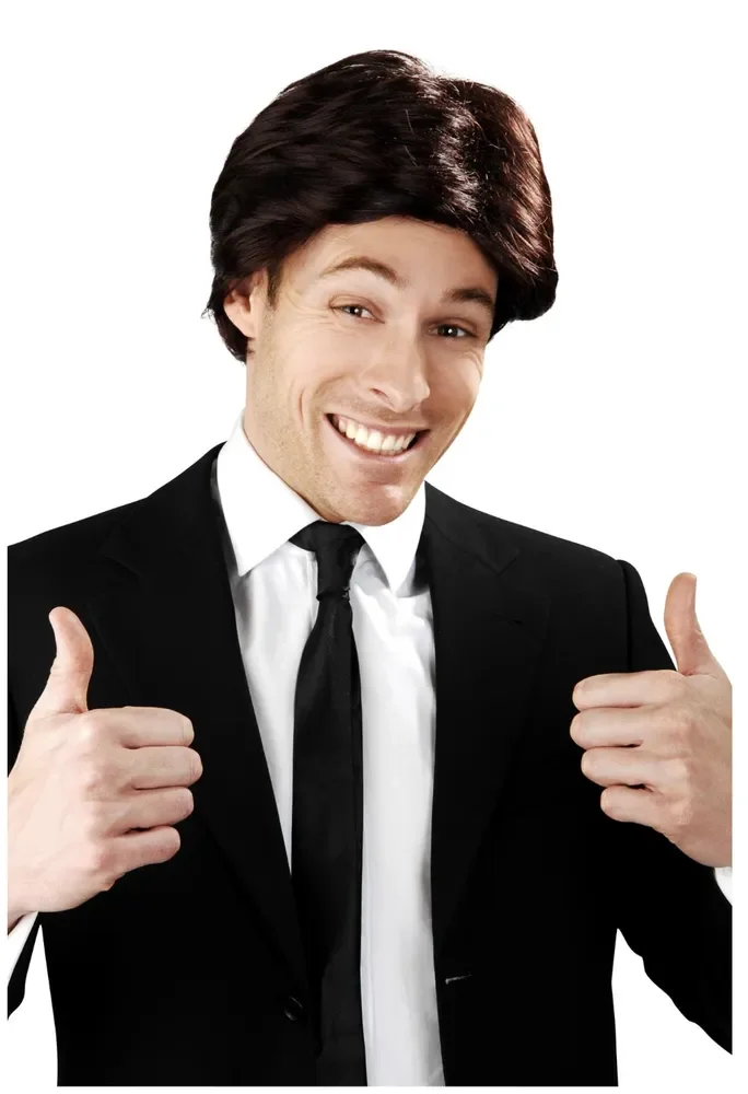 Anchorman Wig - Adults Brown Variant