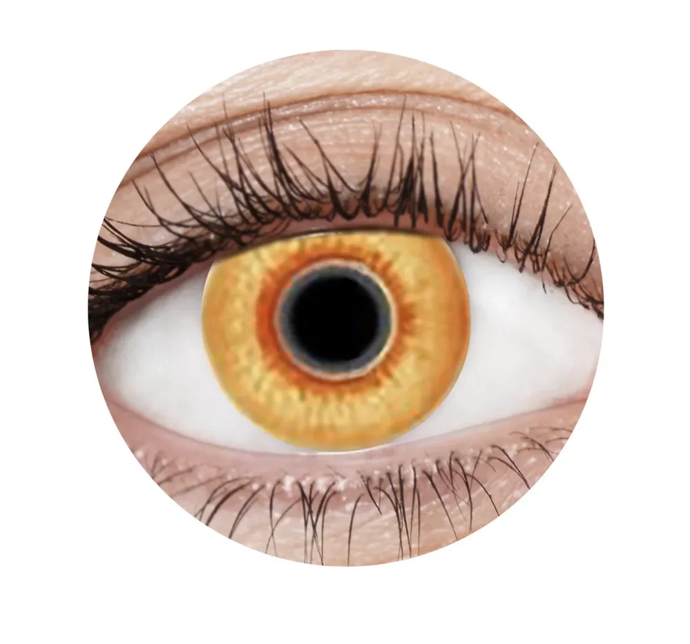 Supernatural Orange Contact Lenses