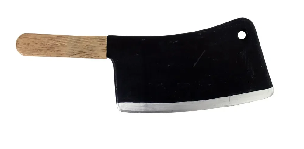 Chopper Knife with Wooden Look Handle (39cm)