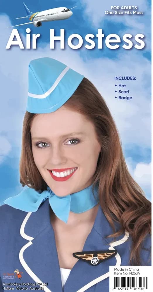 Air Hostess Costume Set – Adults
