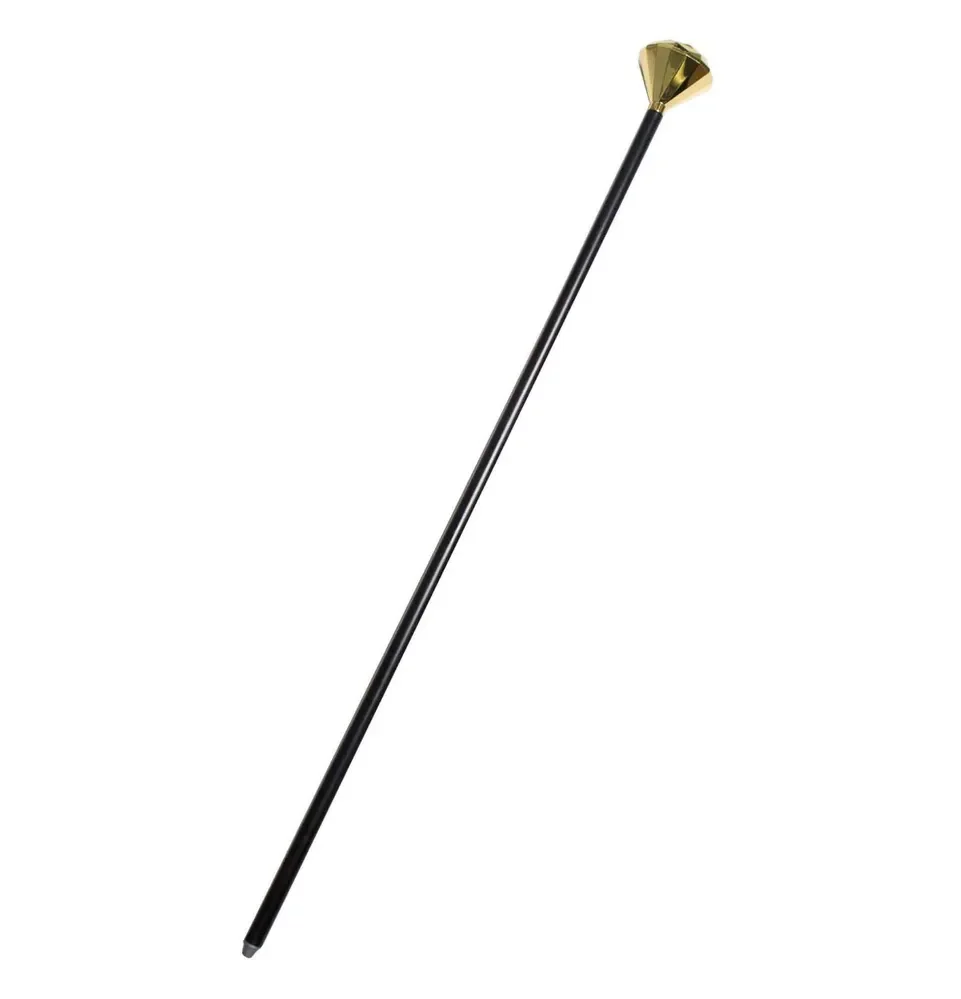Pimp Cane With Gold Diamond Top