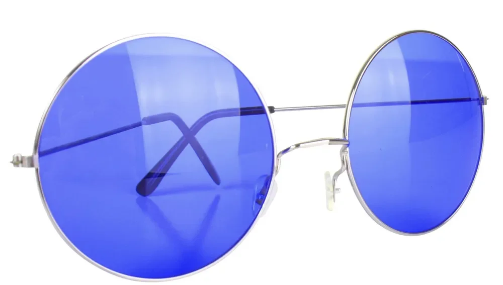 Lennon Glasses – Blue Large Lenses