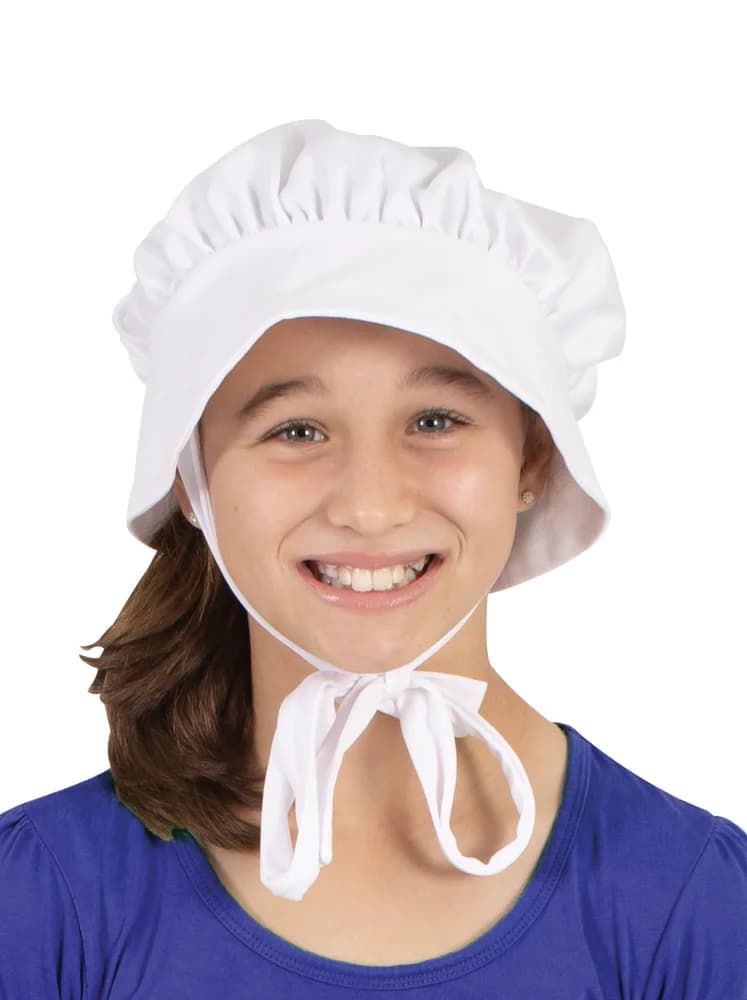 Historical Bonnet and Apron Set - (Child 6plus)