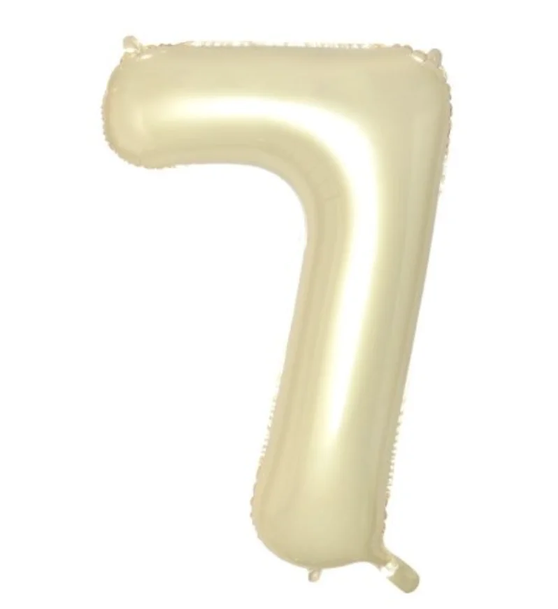 Luxe Gold Number 7 Foil Balloon (86cm)