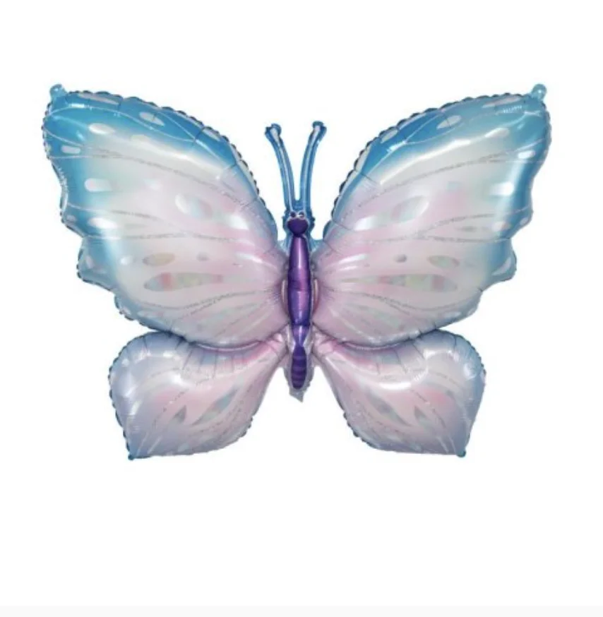 Blue Butterfly Balloon – 74cm