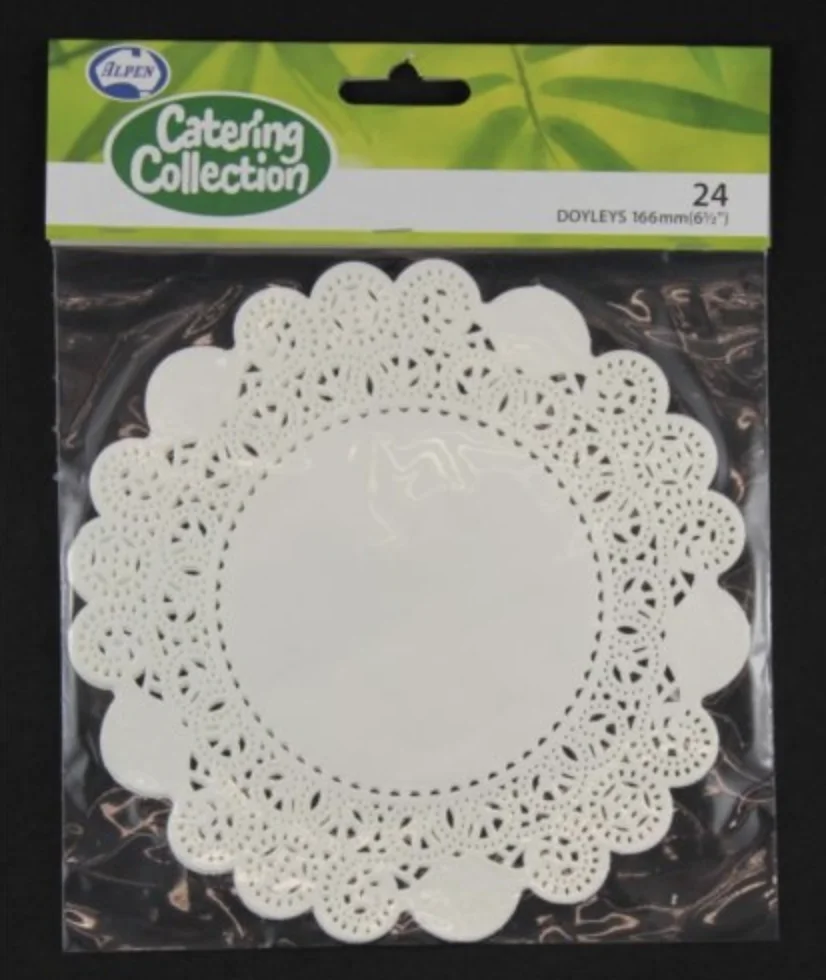 White Paper Doyley (16.6 cm) – Pk 24
