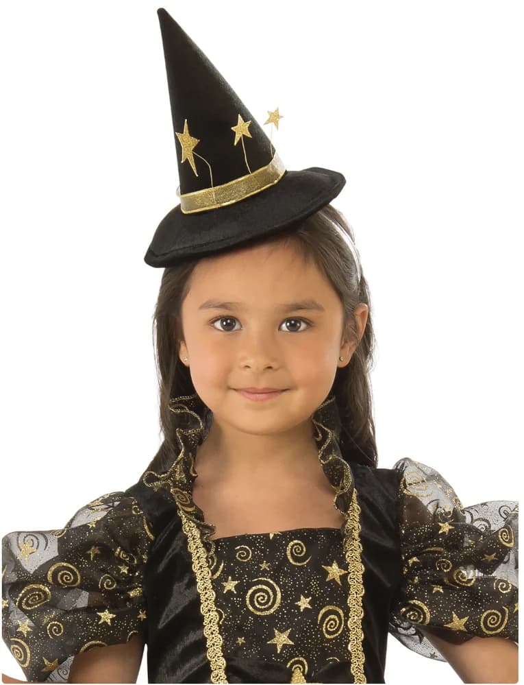 Golden Star Witch Costumes - Kids
