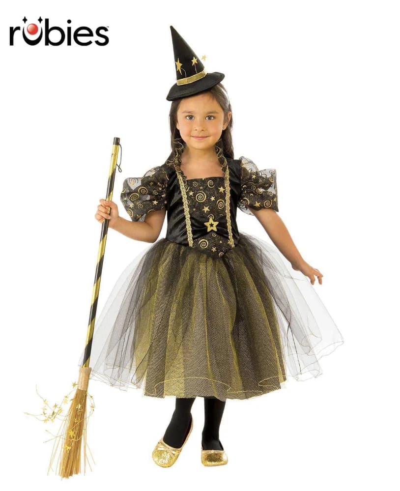 Golden Star Witch Costumes – Kids