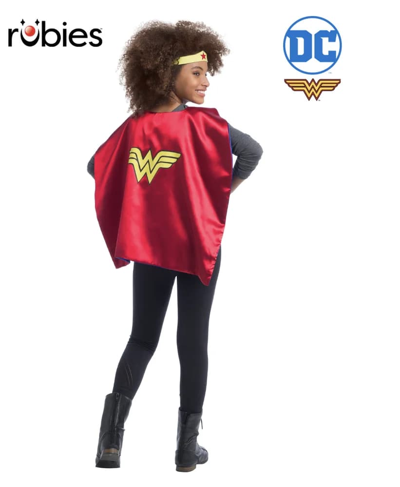Wonder Woman – Kids Cape and Headpiece