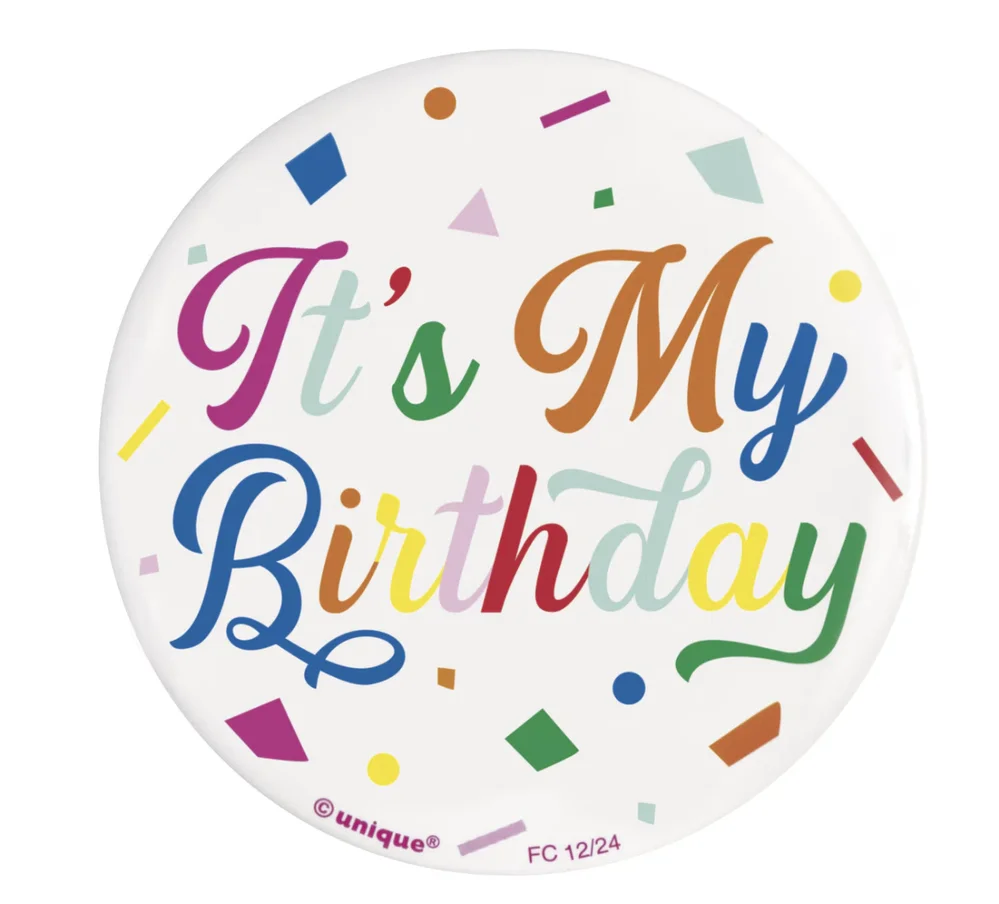 Birthday Badge – It's My Birthday