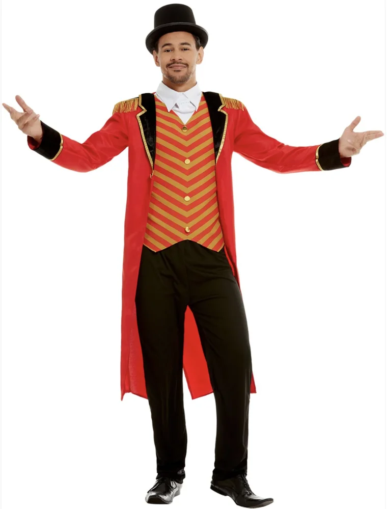 Deluxe Ringmaster Costume – Adults