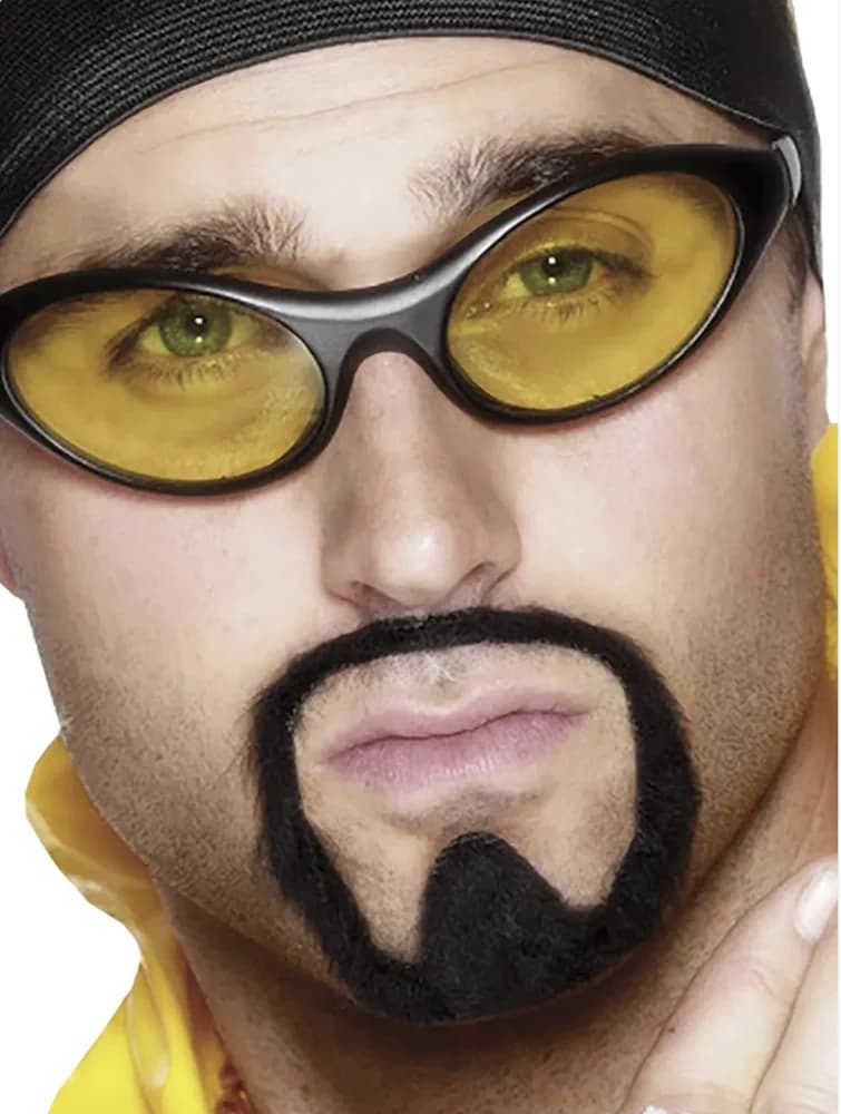90s Rapper Specs – Adults (Yellow Lens)