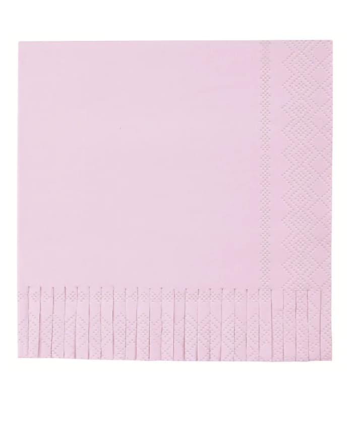 Lilac Fringe Luncheon Napkins – Pack of 16