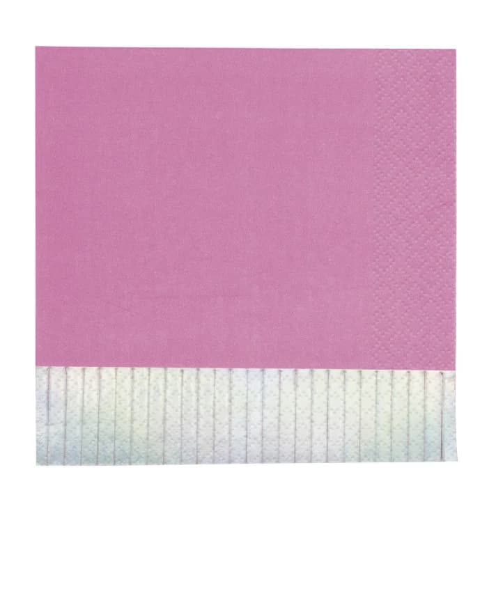 Peony Fringe Luncheon Napkins – Pack 16