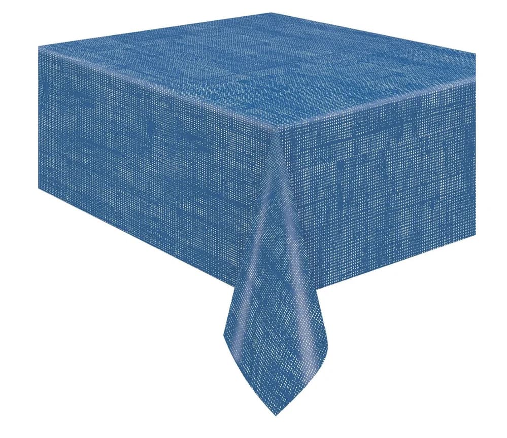 Lapis Flannel-Back Vinyl Table Cover