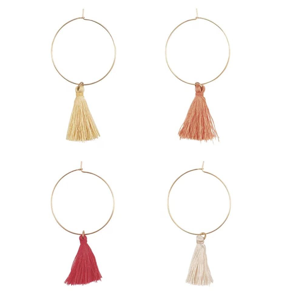 Brunch Fringe Drink Charms – Pk 8