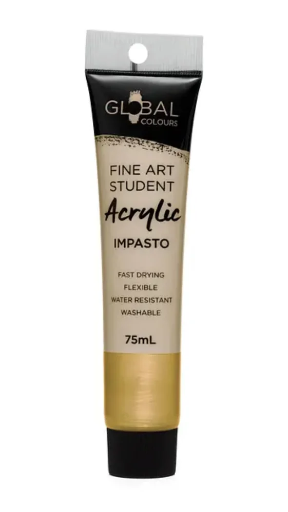 Metallic Gold Student Acrylic (75mL)