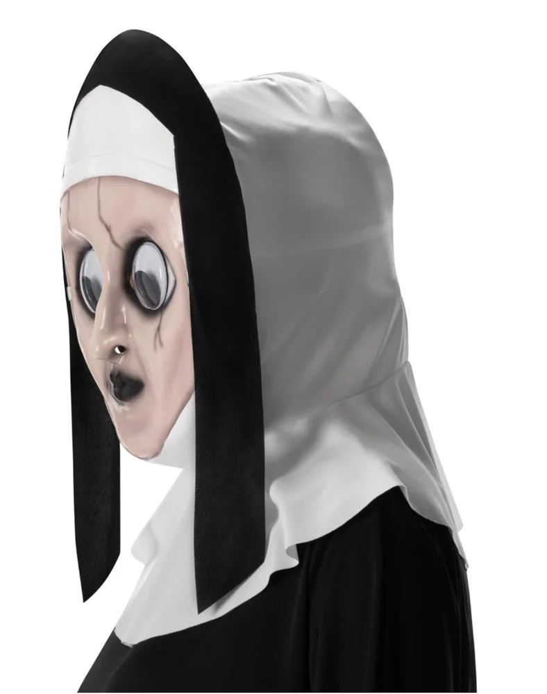 The Nun Googly Eyes Mask – Adults