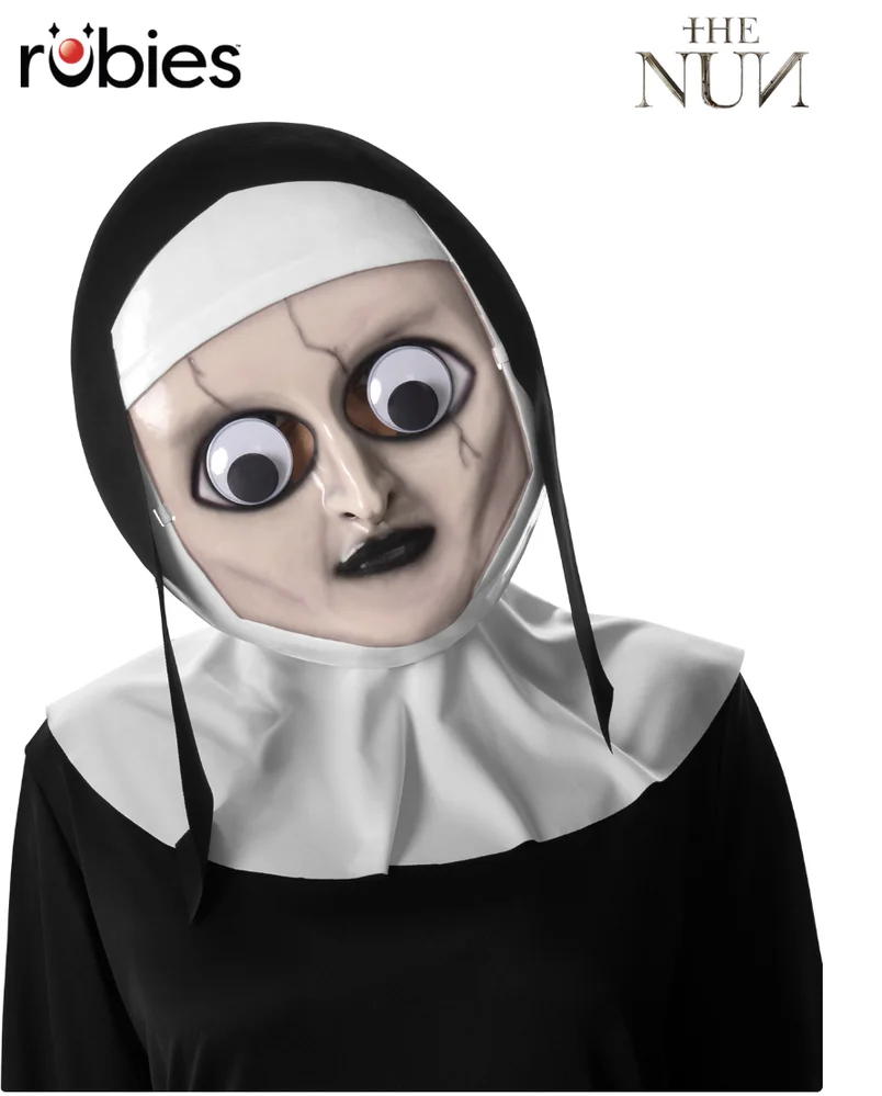 The Nun Googly Eyes Mask – Adults