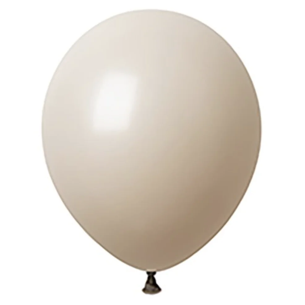 White Sand Party Balloons (30cm) – Pk100