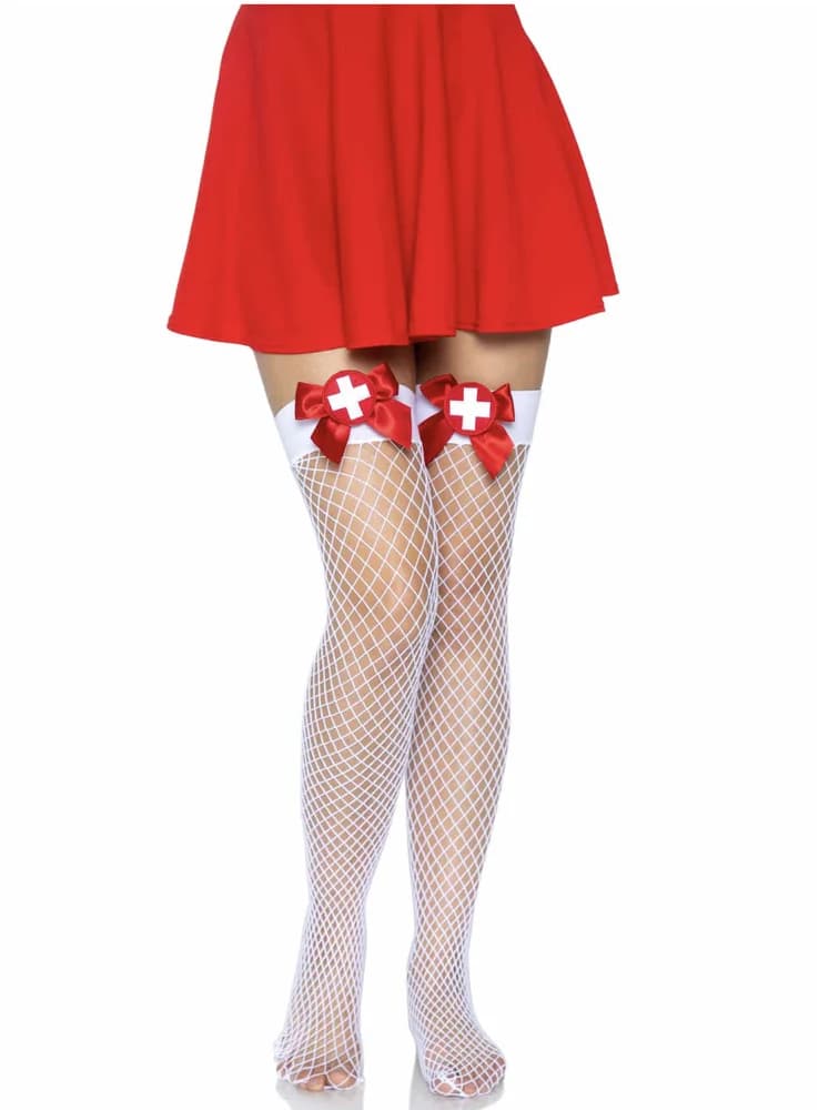 Cece Nurse Industrial Net Tights