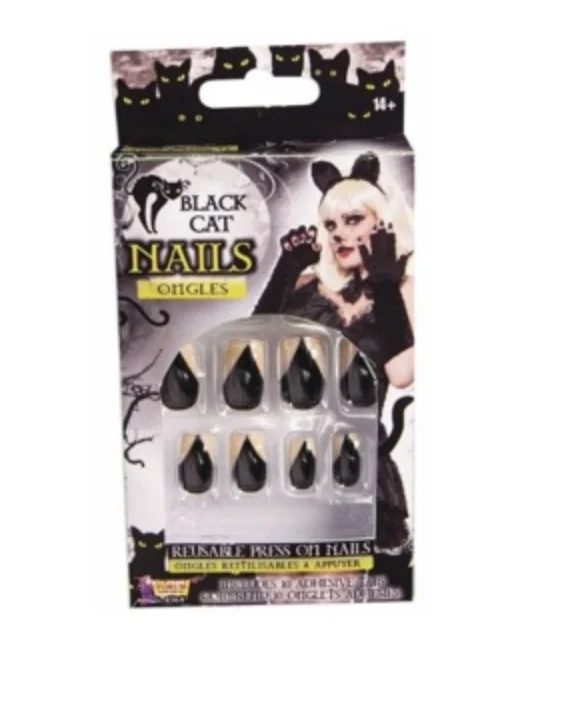 Black Cat-Nails