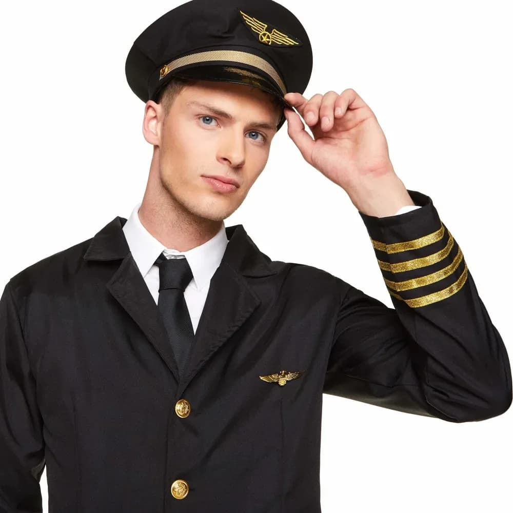 Adults Airline Pilot Costume