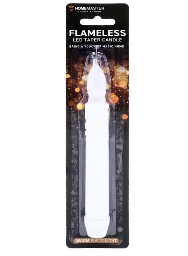 LED Flameless Taper Candle