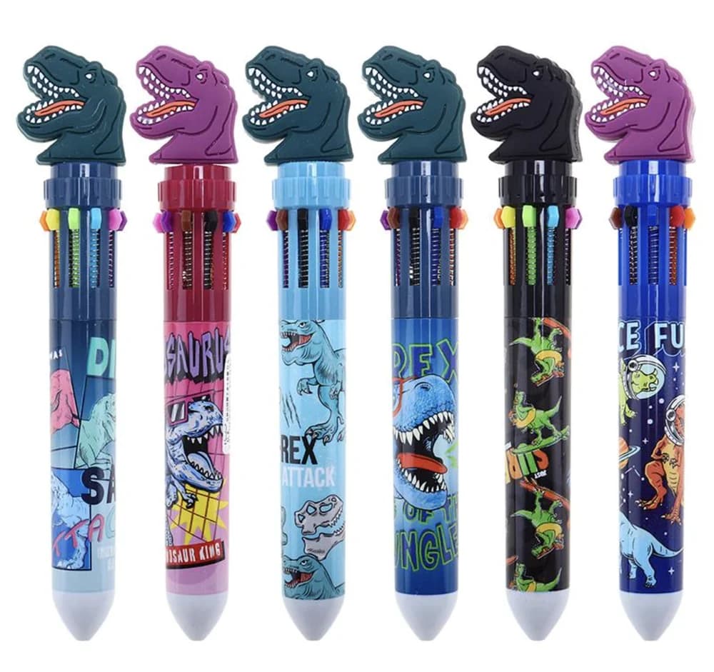 Pen 10-in-1 Charater Pen Dinosaur
