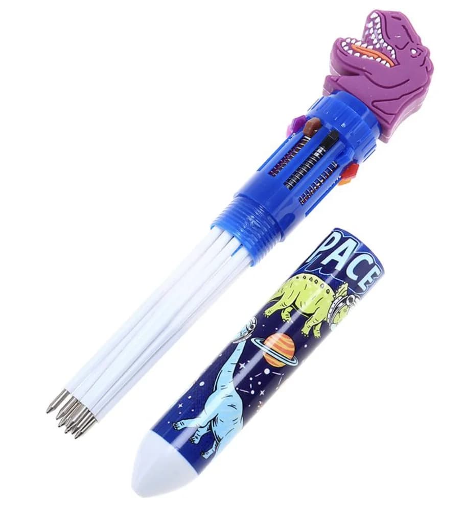 Pen 10-in-1 Charater Pen Dinosaur
